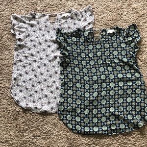 Bundle of 2 Loft blouses